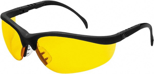 Universal Amber Safety Glasses - MCR Safety KD114AF