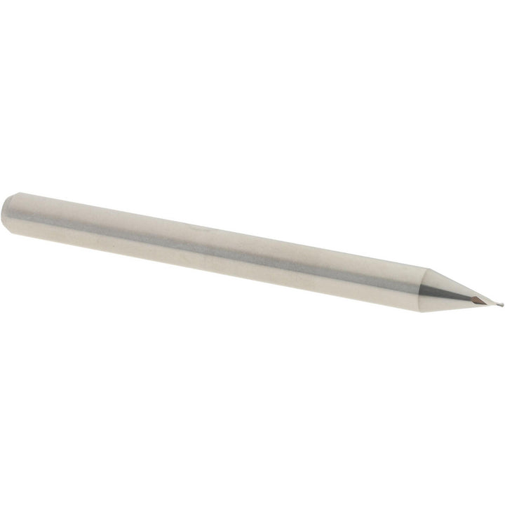 0.0150" 2-Flute Solid Carbide Ball End Mill - Accupro 12465427