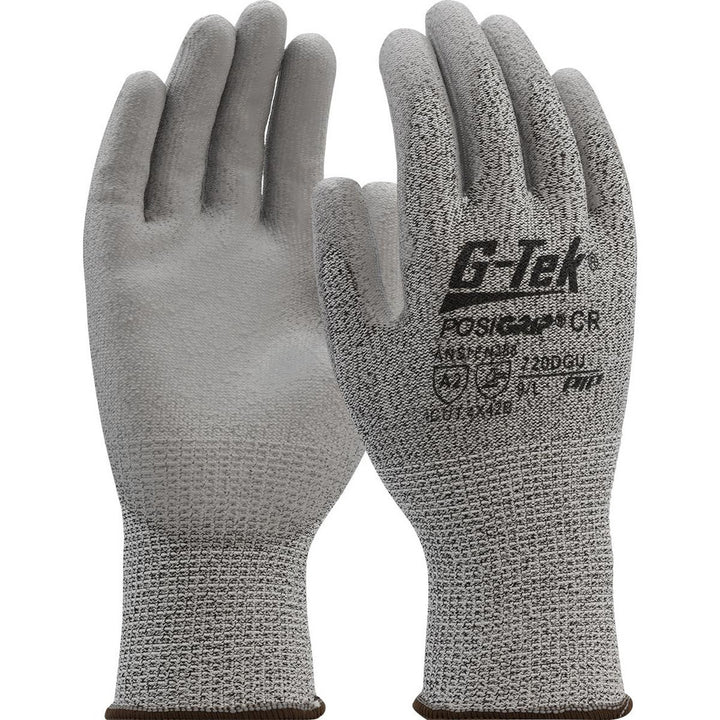 Small Salt & Pepper PolyKor Cut-Resistant Gloves - PIP 720DGU/S