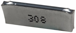 ISO 13399 Solid Carbide Insert, Grade IC308, Coated - Iscar 6002614