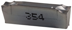 ISO 13399 Solid Carbide Insert, Grade IC354, Coated - Iscar 6002364