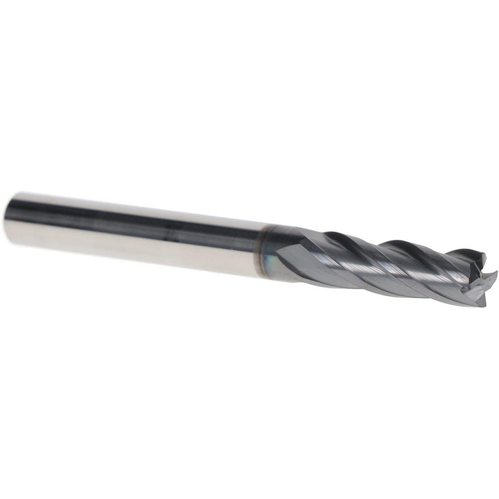 1/4" 4-Flute Solid Carbide Corner Radius & Corner Chamfer End Mill, AlTiN - Iscar 5620325