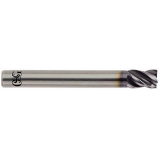 1/2" 4-Flute Solid Carbide Corner Radius & Corner Chamfer End Mill, TiAlN - OSG VG464-5001