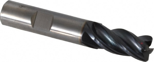 1/2" 4-Flute Solid Carbide Corner Radius End Mill, TiAlN - OSG VG434-5002