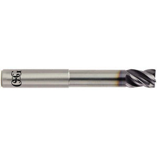 1" 4-Flute Solid Carbide Corner Radius & Corner Chamfer End Mill, TiAlN - OSG VG446-1000