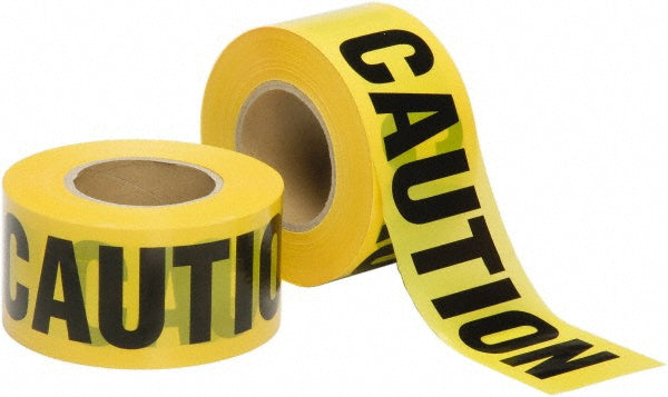 Black; Yellow Safety Tape - AbilityOne 9905016134244