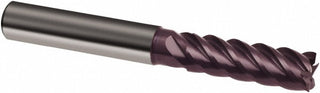 0.3937" 5-Flute Solid Carbide Corner Radius & Corner Chamfer End Mill, FIREX - Guhring 9067090100000