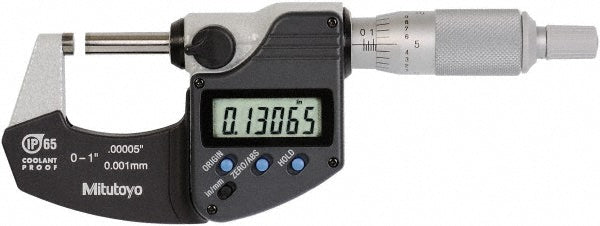 1.0000" Micrometer, 0.000050" accuracy - Mitutoyo 293-340-30CAL