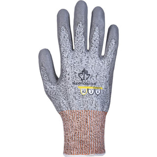 Medium Gray TenActiv Cut, Puncture & Abrasion-Resistant Gloves - Superior Glove Works S13TAGPU-8