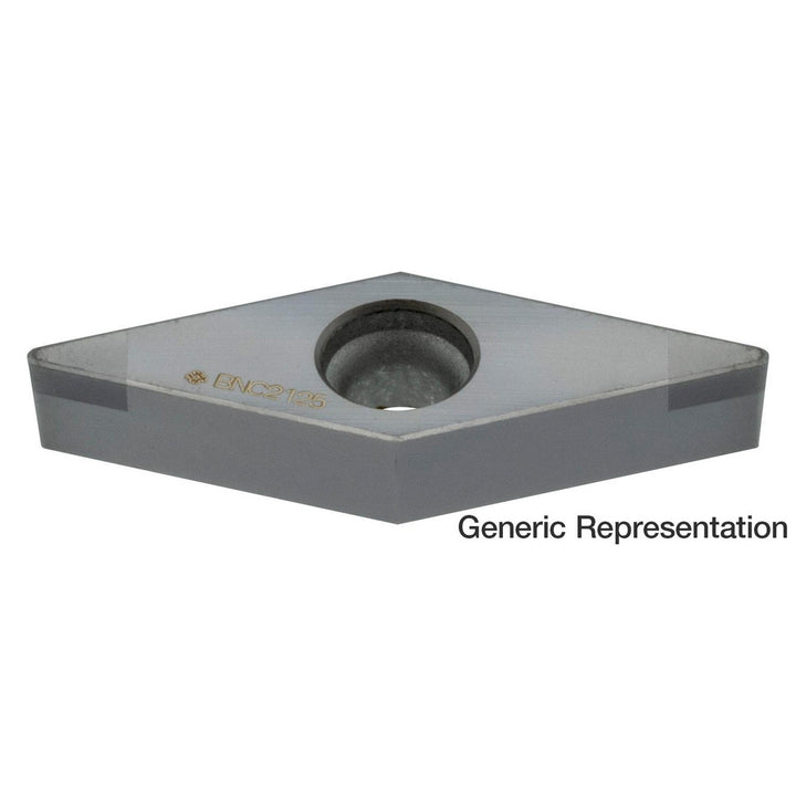 2NC-VCGW160404 PCBN Insert, Grade BNC200, TiN - Sumitomo 16DTCEU