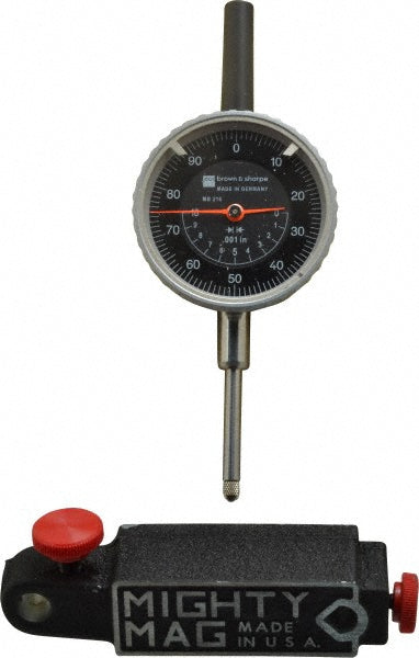 Dial Indicator, 0.001000" grad - TESA Brown & Sharpe BNS99987B