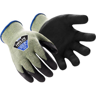 X-Small Green; Black Aramid; Steel Blend General Purpose Gloves - HexArmor. 2080-XS (6)
