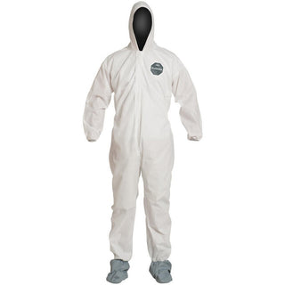 Large White Liquid; Splash; Abrasion Protective Garment - Dupont PB122SWHLG002500