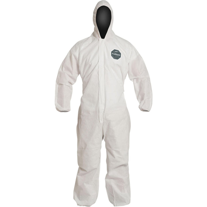 Large White Liquid; Splash; Abrasion Protective Garment - Dupont PB127SWHLG002500