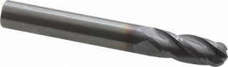 5/16" 4-Flute Solid Carbide Ball End Mill, TiCN - OSG 404-3125-BN08