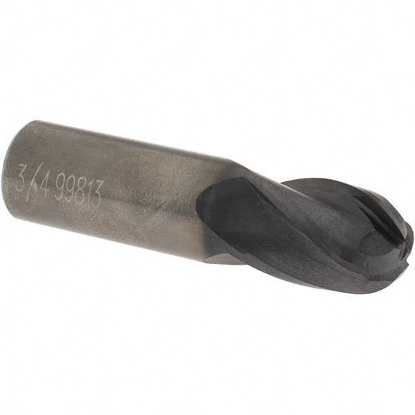 3/4" 4-Flute Solid Carbide Ball End Mill, TiAlN - OSG 414-7500-BN11