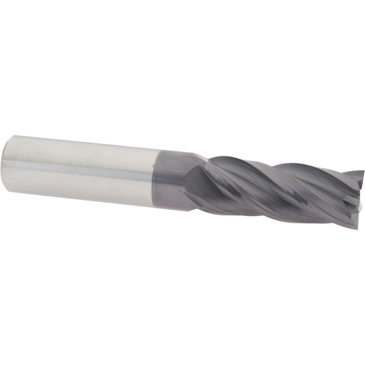 1/2" 4-Flute Solid Carbide Square End Mill, nACRo - Accupro 95168305