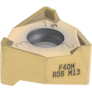 XNEX080608TR-M13 Solid Carbide Insert, Grade F40M, TiAlN - Seco 02623239
