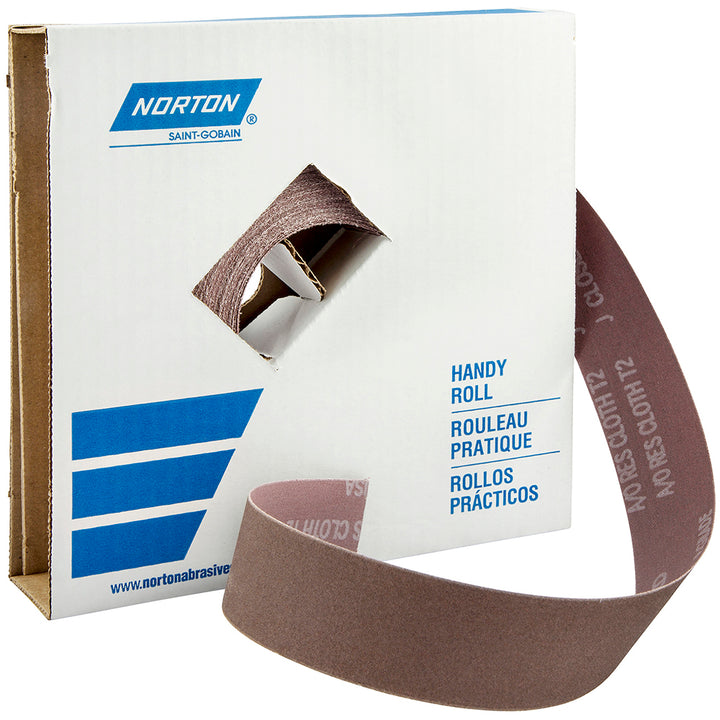 280-Grit Aluminum Oxide Rolls, Cords & Tape - Norton 66261126281