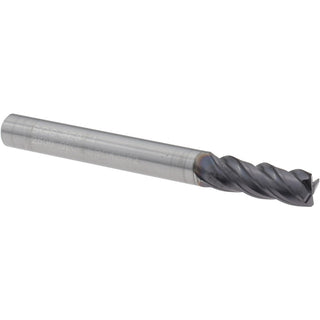 1/4" 4-Flute Solid Carbide Corner Radius End Mill, TX - SGS 36854