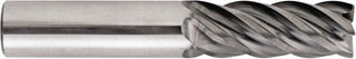 0.3937" 5-Flute Solid Carbide Corner Radius End Mill, AlTiN - Seco 17004394