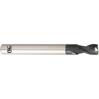 0.1575" 2-Flute Solid Carbide Corner Radius End Mill, TiAlN - OSG HP433-1576