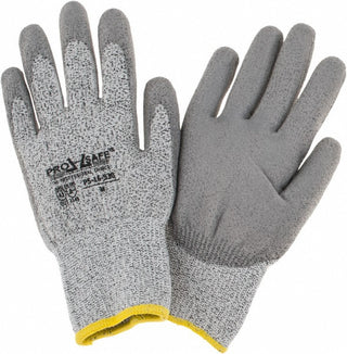 Medium Salt & Pepper Dyneema Cut-Resistant Gloves - PRO-SAFE PS-16-530/M