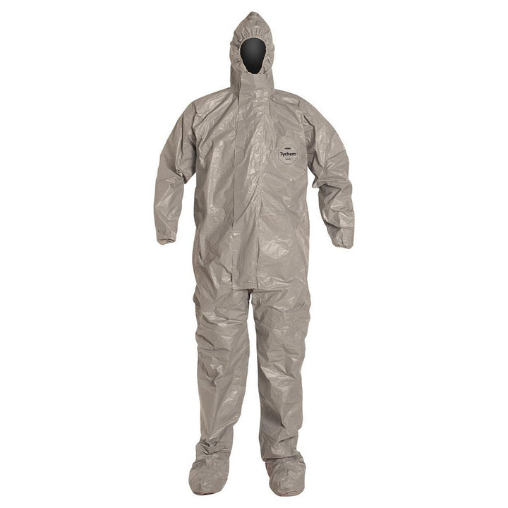 5X-Large Gray Chemical; Abrasion; Bloodborne Pathogen; Splash; Flame Protective Garment - Dupont TF169TGY5X000600