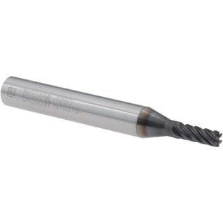 1/8" 6-Flute Solid Carbide Corner Radius End Mill, AlTiN - Seco 03115931