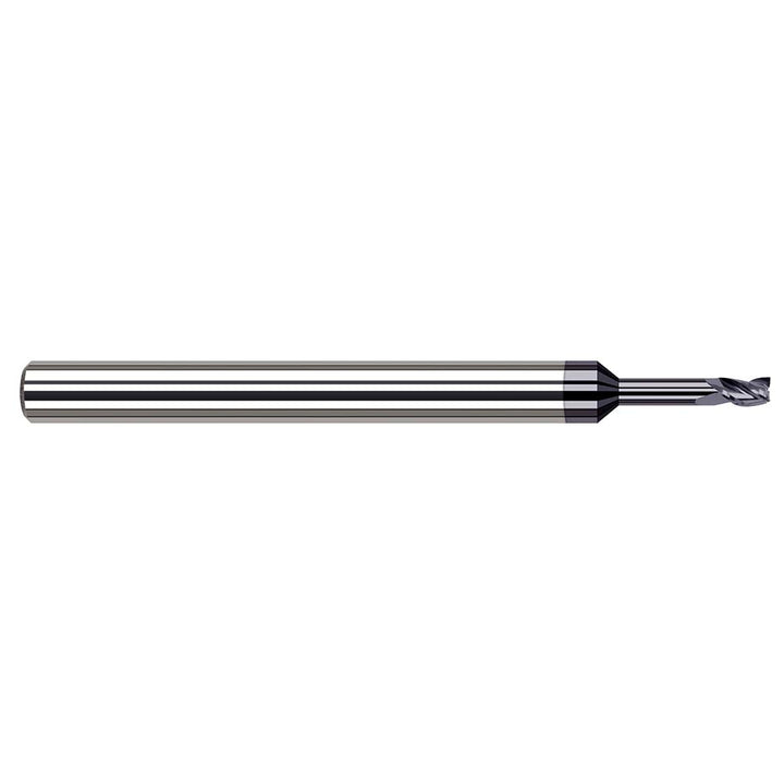 1/8" 3-Flute Solid Carbide Square End Mill, AlTiN - Harvey Tool 33308-C3