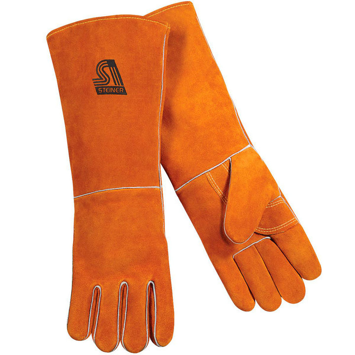 X-Large Leather; Synthetic Leather Gloves - Steiner 21918-X