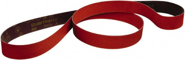1/2 x 24" 60-Grit Ceramic Belt - 3M 7010307699
