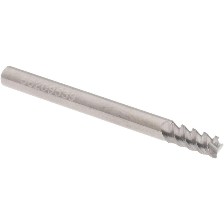 1/8" 3-Flute Solid Carbide Square End Mill - Accupro 2500161