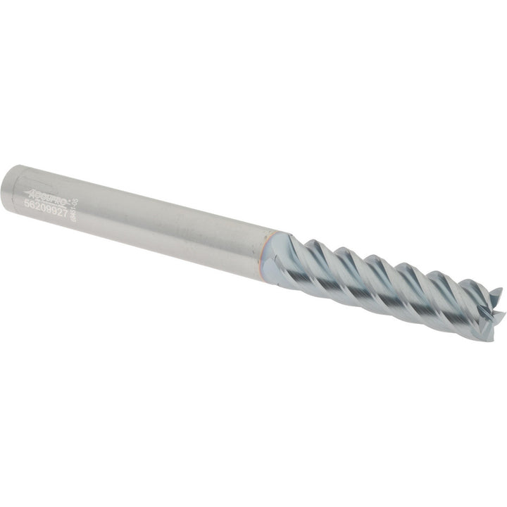 3/8" 5-Flute Solid Carbide Square End Mill, TiCN - Accupro 2500221