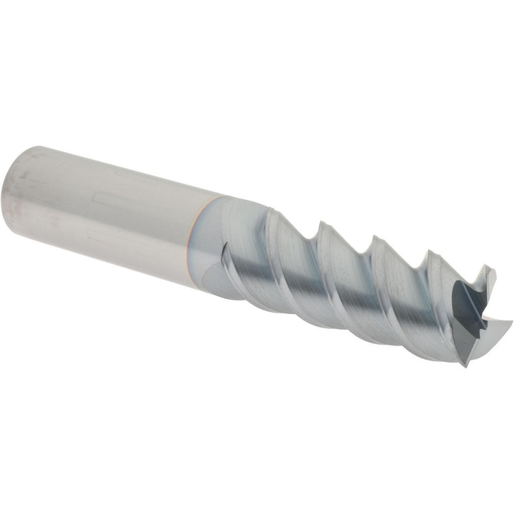 5/8" 3-Flute Solid Carbide Square End Mill, TiCN - Accupro 2500282