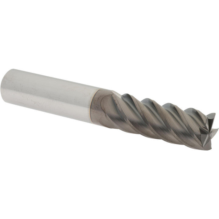 9/16" 5-Flute Solid Carbide Square End Mill, TiCN - Accupro 2500342