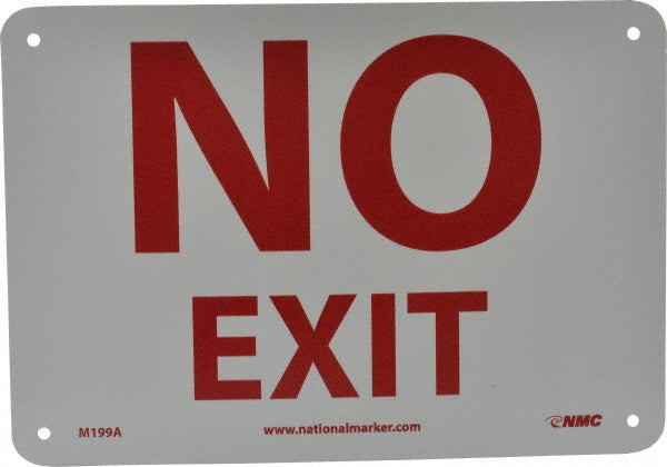 No Exit Sign - AccuformNMC M199A