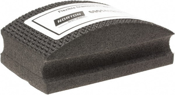 2-1/8" 120-Grit Diamond Pads & Sponge - Norton 69014121518