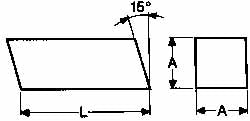 Tool Bit Blanks - Seco 02061