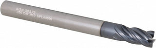 1/4" 4-Flute Solid Carbide Corner Radius End Mill, TX - SGS 36372