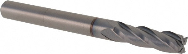 3/16in" 4-Flute Solid Carbide Square End Mill, TiCN - YG-1 07565TC