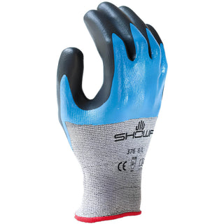 2X-Large Gray Polyester; Stainless Steel Cut, Puncture & Abrasion-Resistant Gloves - SHOWA S-TEX376XXL-10