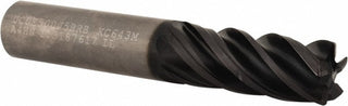1/2" 5-Flute Solid Carbide Corner Radius End Mill, AlTiN - Kennametal 3580870