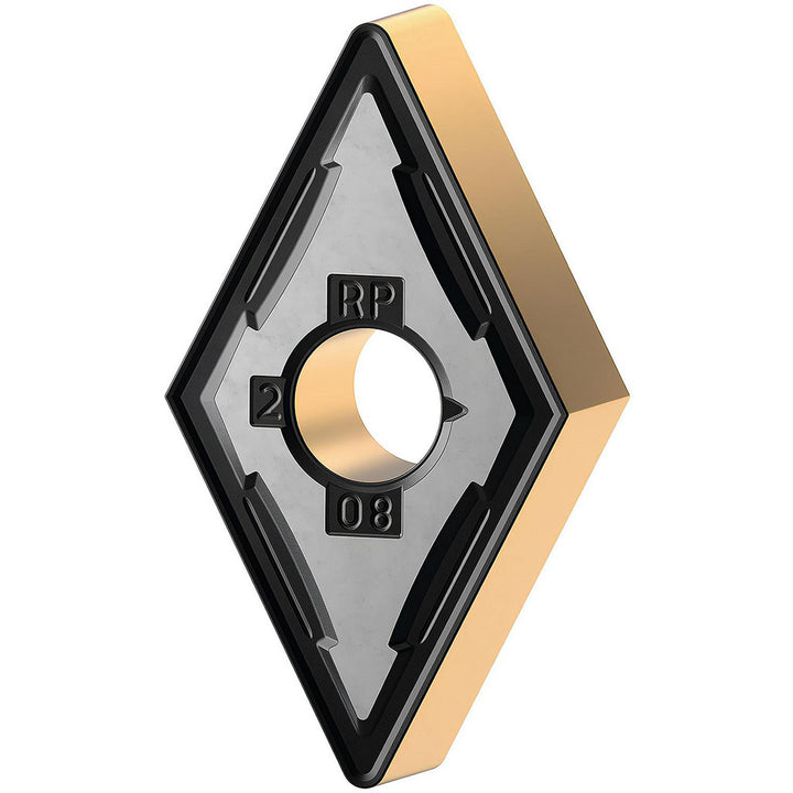 DNMG110408RP Carbide Insert, Grade KCP25C, TiN - Kennametal 7026653