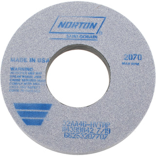 12 x 1-1/2" 46-Grit Aluminum Oxide Grinding & Cutoff Wheel - Norton 66253207707