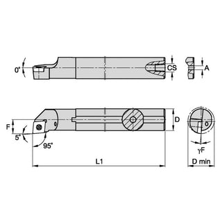 Indexable Boring - Kennametal 2598698