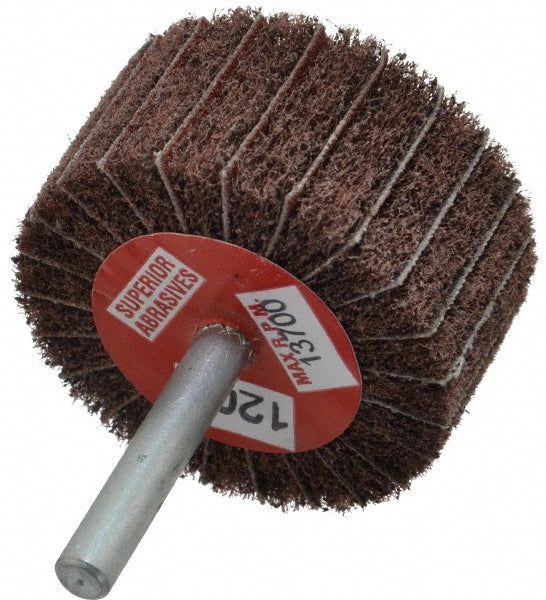 120-Grit Aluminum Oxide Flap Wheel - Superior Abrasives A008558