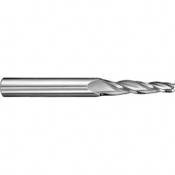 0.1250" 3-Flute Solid Carbide Tapered End Mill, AlTiN - SGS 32350