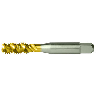 #10-32 UNC High Speed Steel Tap, TIN - Cleveland C55576