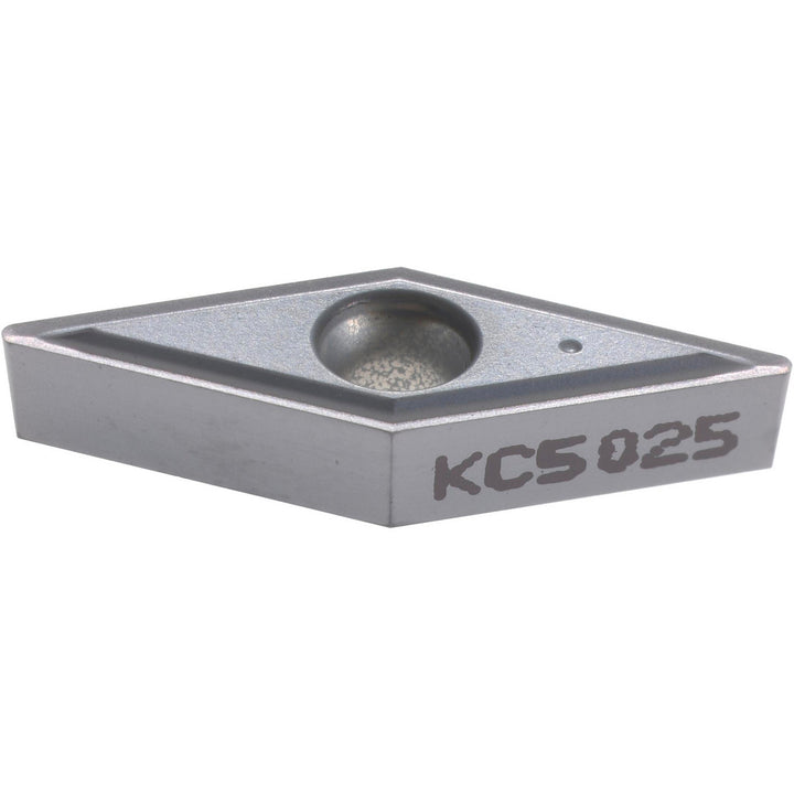 V - Diamond (Rhombic) 35-Deg 1/4" IC Carbide Insert, Grade KC5025, TiAlN - Kennametal 1866678